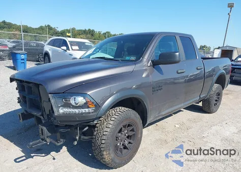 2021 Ram 1500 Classic Warlock 4X4 6'4 Box z USA, uszkodzony, nr VIN 1C6RR7GG6MS554640